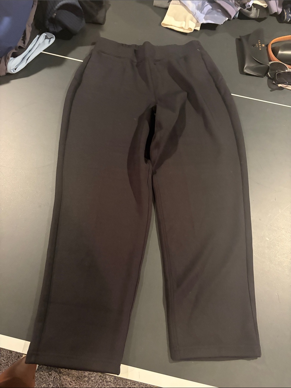 Spanx medium sweats black